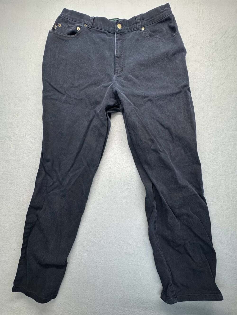 Lauren Jeans Co. Ralph Lauren Vintage Black Denim Jeans